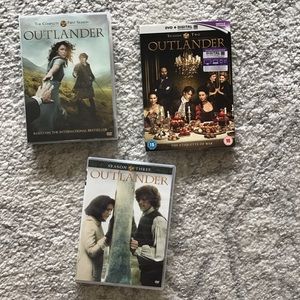 “Outlander” DVDs, season 1-3 (16 discs total)
